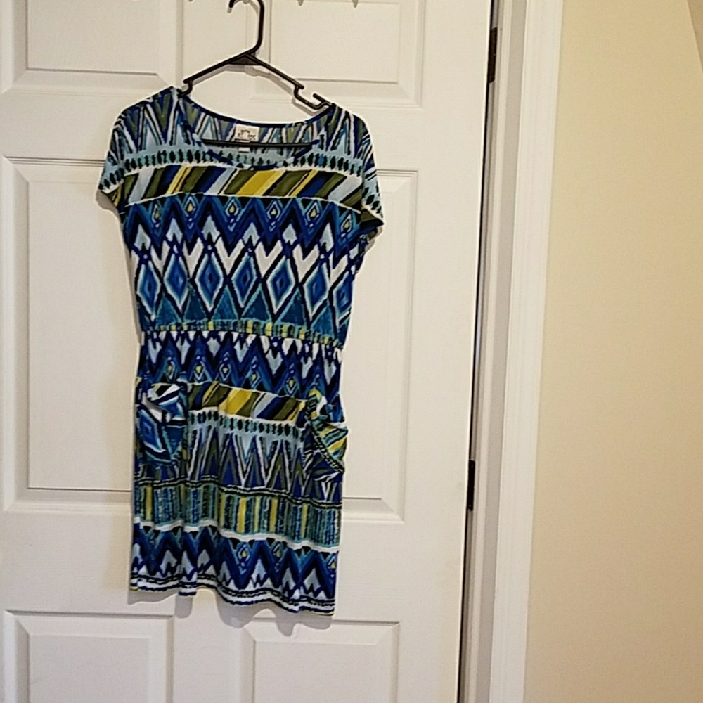 SWEET STORM SHORT SLEEVED DRESS